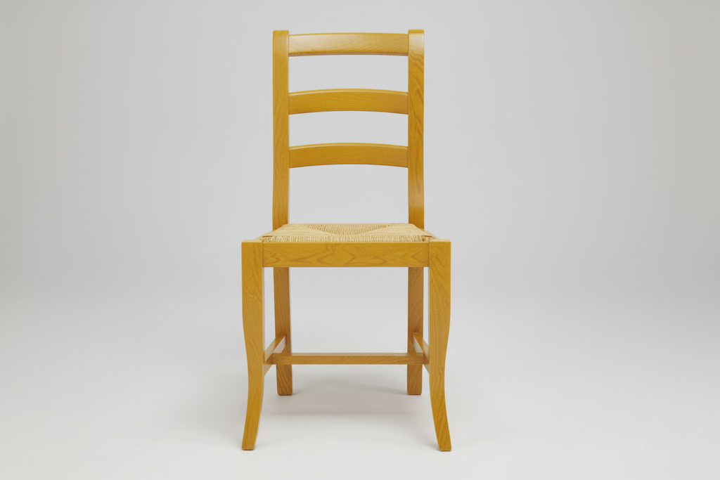 Sedia 107 rovere giallo dorato