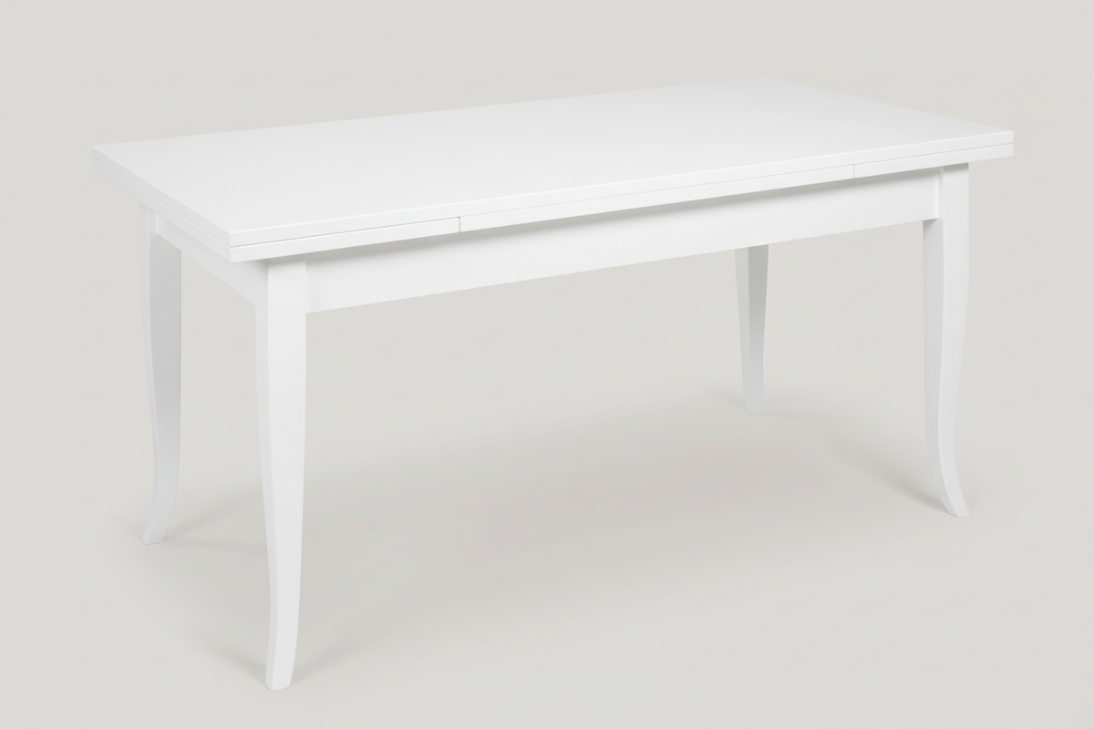 Tavolo bianco laccato